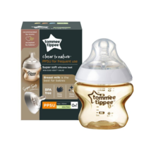 Tommee Tippee Closer to Nature PPSU Baby Bottle 150ml, Slow Flow Teat, Pack of 1 - £63.89 GBP