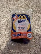 McDonalds Happy Meal Toy # 1 1999 Millennium Princess Barbie Sealed In Plastic - £7.18 GBP