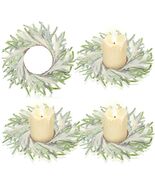 Daifunli 4 Pcs Wedding Candle Rings Pine Pampas Wreaths Small Christmas ... - €12,83 EUR Daifunli 4 Pcs Wedding Candle Rings Pine Pampas Wreaths Small Christmas ... - €12,83 EUR