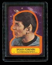 Vintage 1976 Topps Paramount Star Trek Sticker Spock Forever #21 - £10.14 GBP