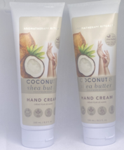 Lot Of 2 Aromatherapy Rituals COCONUT &amp; SHEA BUTTER Hand Cream 8.5 fl oz... - $20.00