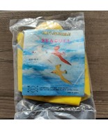 Vintage 80s Inflatable Yellow Seagull Bird 15&quot; Toy Decor WSNY NEW SEALED... - $29.40