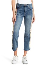 Current Elliott Jeans The Uneven Seemed Original Straight Floral 26 New - $71.20