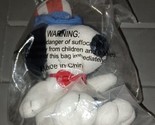 New/Sealed 6.5&quot; MetLife Patriotic Hat Snoopy Plush Stuffed Animal Uncle ... - $4.99