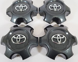 2020-2023 Toyota Tacoma SR5 # 75190 16&quot; 6 Spoke Wheel Center Caps DARK S... - $185.00