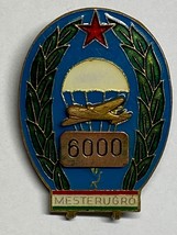 Hungary, Master, Parachutist, Para Wing, Communist Era, 6000 Jumps, Vintage - £34.99 GBP