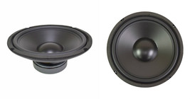 New (2) 10&quot; Woofer Speakers.Audio 8Ohm Bass Replacement.10Inch.Subwoofer... - $110.99