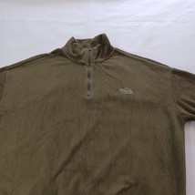 DAZY Women's Green 1/4 Zip Long Sleeve Oversized Pullover Sweater Size Medium image 8