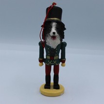 Border Collie Nutcracker - Dog Christmas Ornament - £12.69 GBP