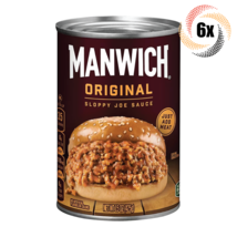 6x Cans Hunt's Manwich Original Sloppy Joe Sauce Cans | 15oz | Fast Shipping! - £24.43 GBP