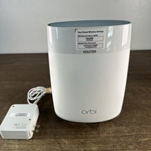 Orbi RBR50 Satellite Home Mesh WiFi Tri-band Router Netgear Tested - White - $37.39