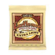 Ernie Ball 2006 Earthwood Extra Light Acoustic Guitar Strings - £15.89 GBP