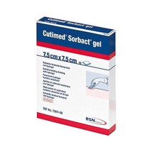 Cutimed Sorbact Gel Dressings x 10 (Choose size) Antibacterial Hydrogel  Ulcers - £42.42 GBP+