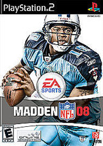 Madden NFL 08 (Sony PlayStation 2, 2007) With Manual Black Label - £2.10 GBP