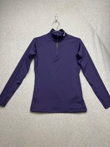 Nike Pro Dri-Fit Zip Up Athletic Pullover Sweatshirt Womens Size Mock Neck - £13.26 GBP
