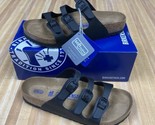 Women&#39;s Birkenstock Florida Sandals | Black | Soft Footbed | size 40 EU ... - $79.99