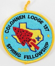 Vintage 2000 Colonneh 137 WWW OA Spring Fellowship Boy Scout America BSA Patch - £8.73 GBP