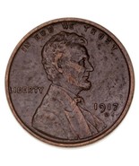 1917-D 1C Lincoln Cent in XF Extra Fine Condition, Brown Color, Strong D... - $60.91 CAD