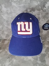 New York Giants Hat Ball Cap Blue Strap Back NFL Football NY Logo &#39;47 - £11.26 GBP