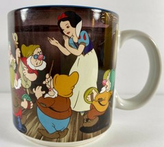 Vintage DISNEY Snow White and The Seven Dwarfs Coffee Mug Japan - £20.09 GBP