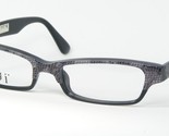 Ogi A7041 158 Black /Glitter Grey Snakeskin EYEGLASSES GLASSES 50-17-140... - $74.31
