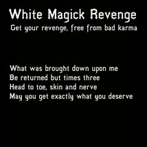 300x FULL COVEN WHITE MAGICK REVENGE WITHOUT CONSEQUENCES MAGICK Witch Cassia4  - £265.60 GBP