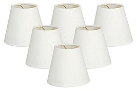 Royal Designs, Inc. Hardback Empire Chandelier Basic Shade CS-920-5LNW-6, Linen  - £40.84 GBP