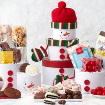 Snowman Sweets: Holiday Gift Tower - £55.81 GBP