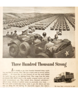 1944 Chrysler Dodge Rated Trucks Advertisement WW2 Era Army Vehicles DWP7A - $551.07 MXN
