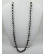 Men&#39;s Stainless Steel Rolo 22&quot; Chain - $48.02 CAD