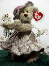  (Y24B15) TY Plush Darlene Stuffed Animal Jointed Bear Attic Collection ... - £15.92 GBP