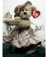  (Y24B15) TY Plush Darlene Stuffed Animal Jointed Bear Attic Collection ... - £15.70 GBP