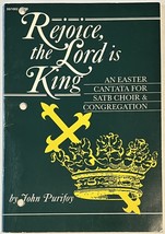 Rejoice the Lord is King by John Purifoy Easter Cantata for SATB Choir Triune - £6.25 GBP