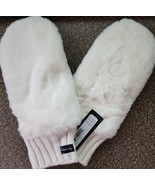 One (1) Pair ~ Circus by Sam Edelman ~ Faux Fur ~ One Size ~ Bright Whit... - £17.83 GBP