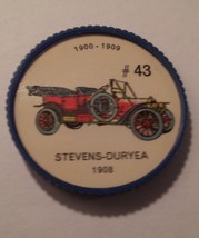 Jello Car Coins -- #43  of 200 - The Stevens-Duryea - $10.00