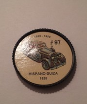 Jello Car Coins -- #97  of 200 - The Hispano-Suiza - £8.03 GBP