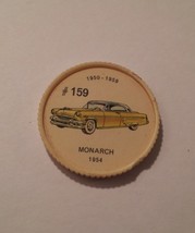 Jello Car Coins -- #159of 200 - The Monarch - £7.92 GBP