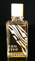 EAU VIVE ~ CARVEN ✿ VTG Rare Mini Eau Toilette Miniature Perfume 10ml.  ... - $23.99