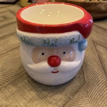 Yankee Candle Christmas Santa Claus Winter Votive Holder 2.75&quot; Tall - $14.03