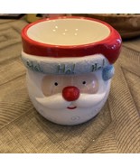 Yankee Candle Christmas Santa Claus Winter Votive Holder 2.75&quot; Tall - £10.55 GBP