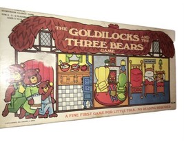 1973 Goldilocks and the Three Bears Board Game, A Cadaco Storybook Classic Game - £22.31 GBP