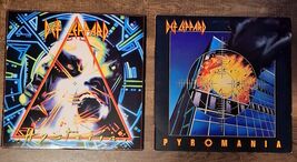 Def Leppard LP Bundle – Hysteria &amp; Pyromania – VG++ / EX - $79.99