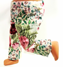 (I20B35) Clothes American Handmade Pink Quilt Rose Pants 18" Inch Doll - $9.99