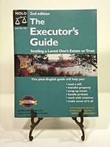 (22B1S1) The Executor&#39;s Guide: Settling a Loved One&#39;s Estate or Trust NOLO - $14.99