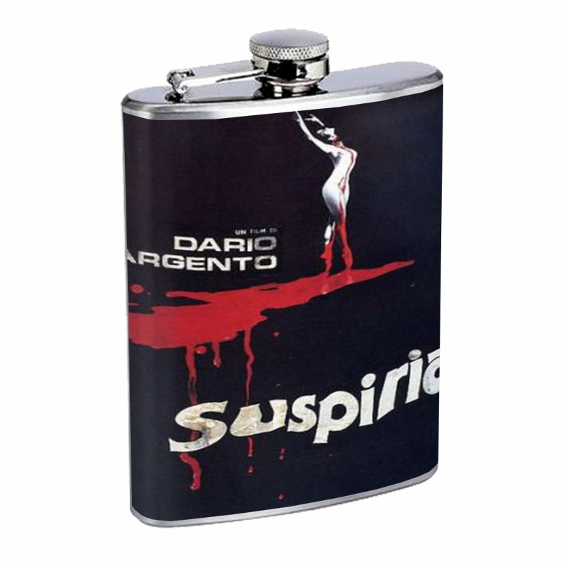Dario Argento 1977 Suspiria, Flask 8oz 167