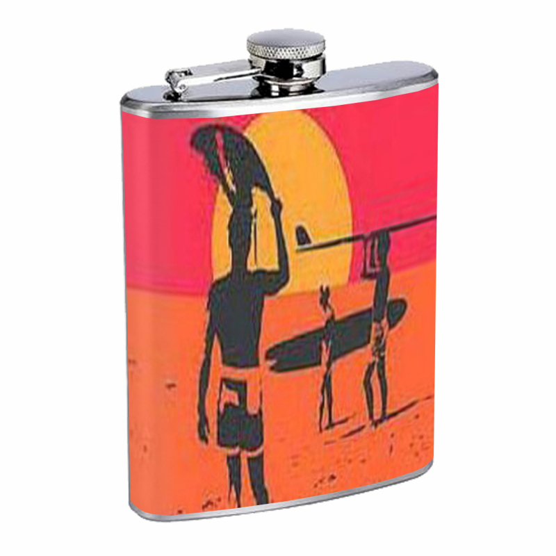 Surf Endless Summer Bruce Brown Flask 8oz 160
