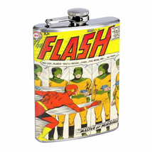 The Flash #Comic Book Flask 8oz 188 - £11.38 GBP