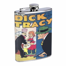 Dick Tracy '40s Comic Book Flask 8oz 266 - £11.54 GBP