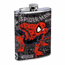 Spider-Man 1 Modern Comic Book Flask 8oz 342 - £11.40 GBP