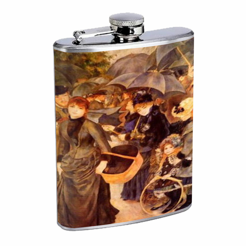 Renoir The Umbrellas Flask 8oz 338